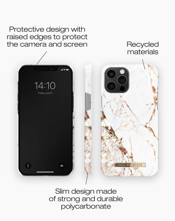 Printed Case iPhone 12 Pro Max Carrara Gold