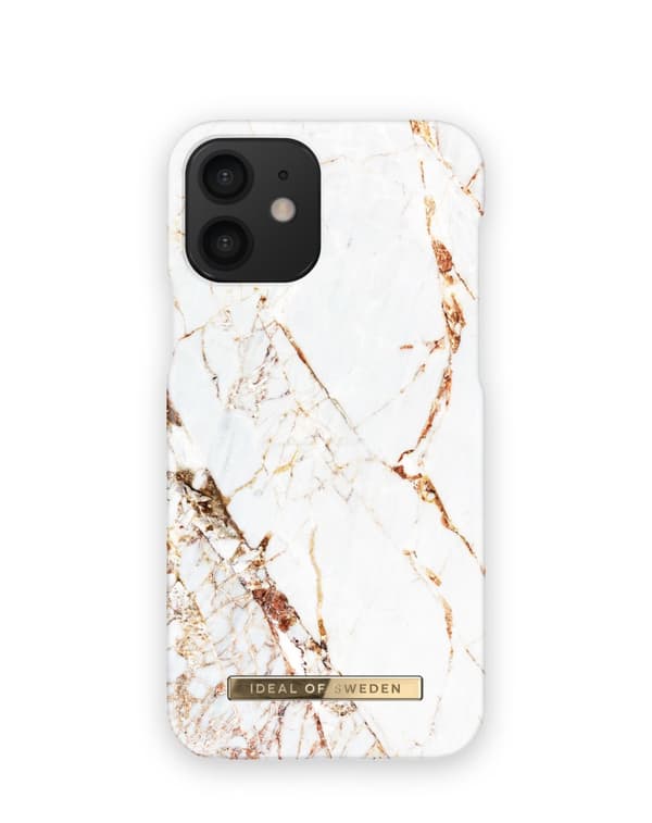Printed Case iPhone 12 / 12 Pro Carrara Gold