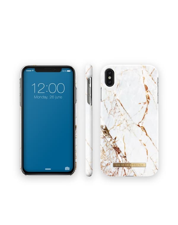 Printed Case iPhone Xs Max Carrara Gold