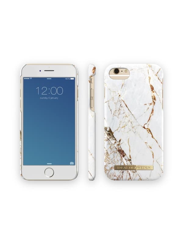 Printed Case iPhone 8 / 7 / 6 / 6S / SE Carrara Gold