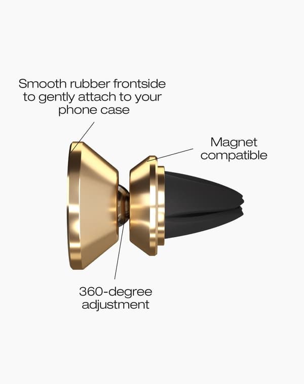 Car Vent Mount Universal Gold