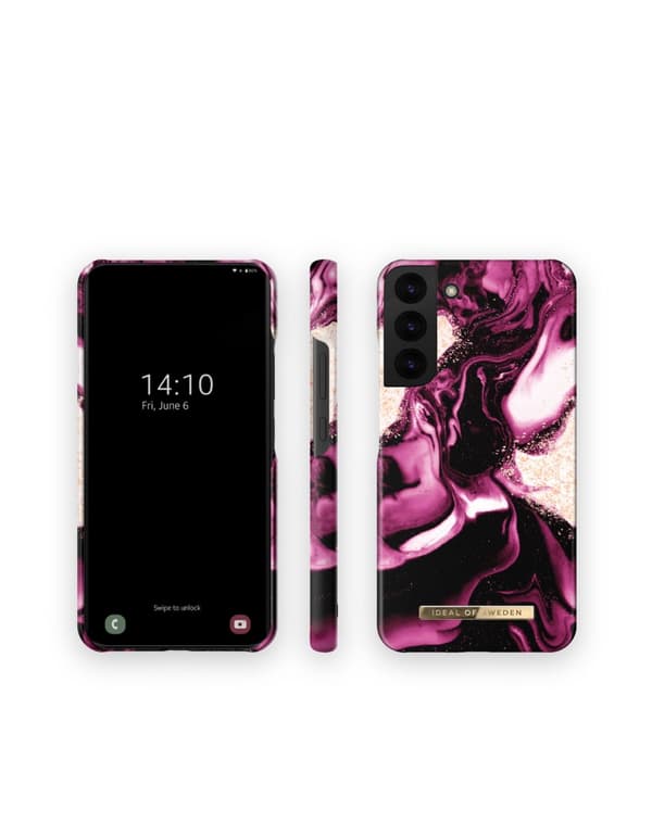Printed Case Galaxy S22 Plus Golden Ruby