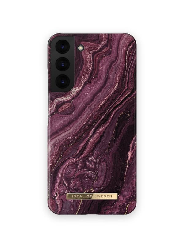 Printed Case Galaxy S22 Plus Golden Plum