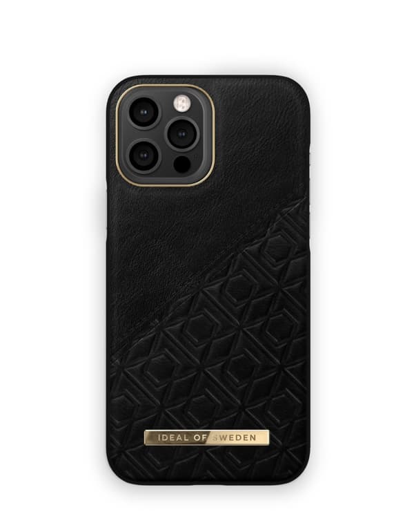 Atelier Case iPhone 12 Pro Max / 13 Pro Max Embossed Black