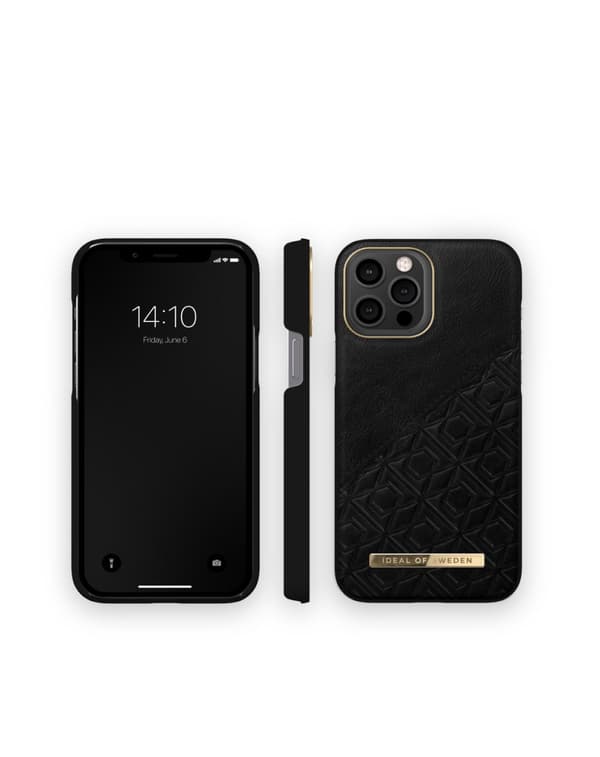 Atelier Case iPhone 12 Pro Max / 13 Pro Max Embossed Black