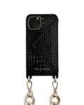Miniatyrbillede 1 af 11: Necklace Case iPhone 12 / 12 Pro Neo Noir Croco