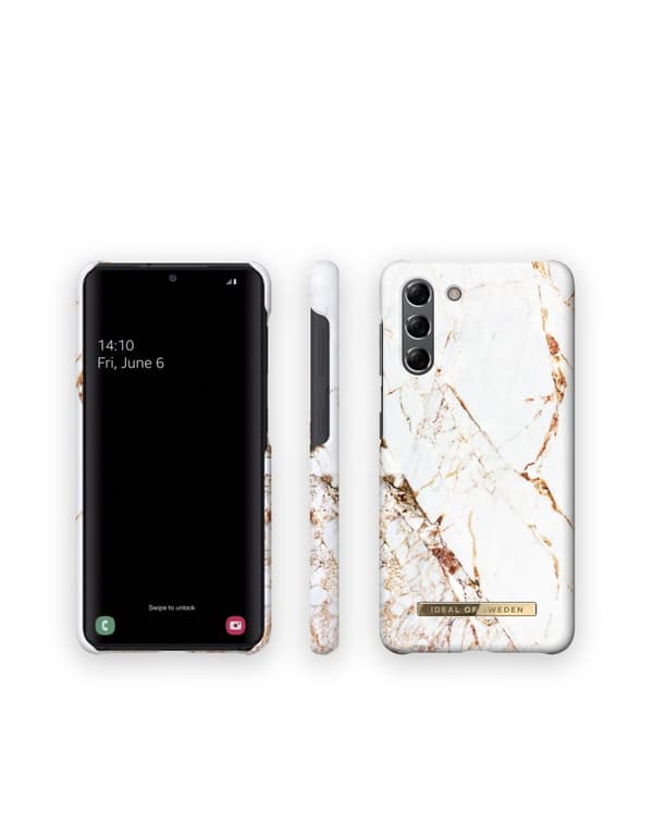 Printed Case Galaxy S21 Carrara Gold