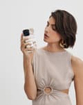 Pikkukuva 10 / 11: Printed Case iPhone 8 / 7 / 6 / 6S / SE Clear Quartz