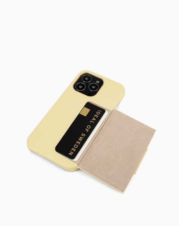 Statement Case iPhone 12 Pro Max Braided Butter Yellow