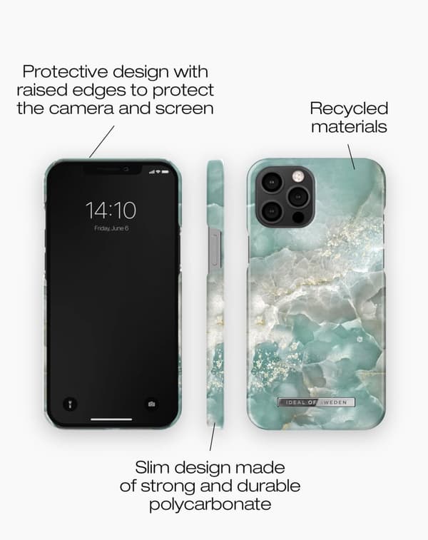 Printed Case iPhone 12 Pro Max Azura Marble