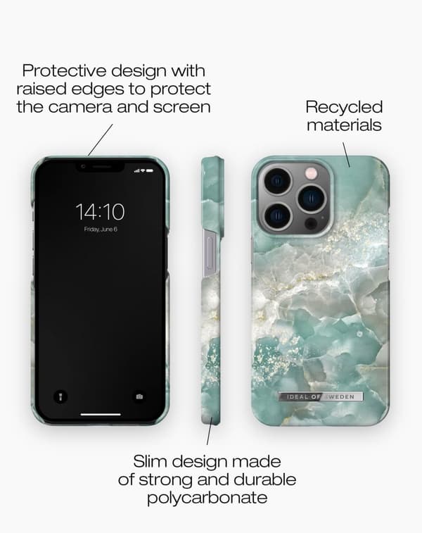 Printed Case iPhone 13 Pro Azura Marble