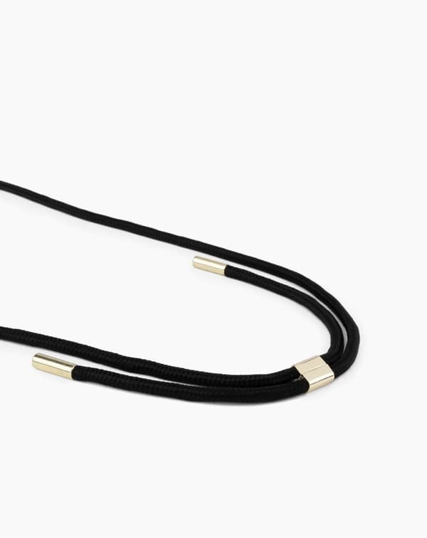 Ordinary Necklace case Galaxy S21 Plus Jet Black
