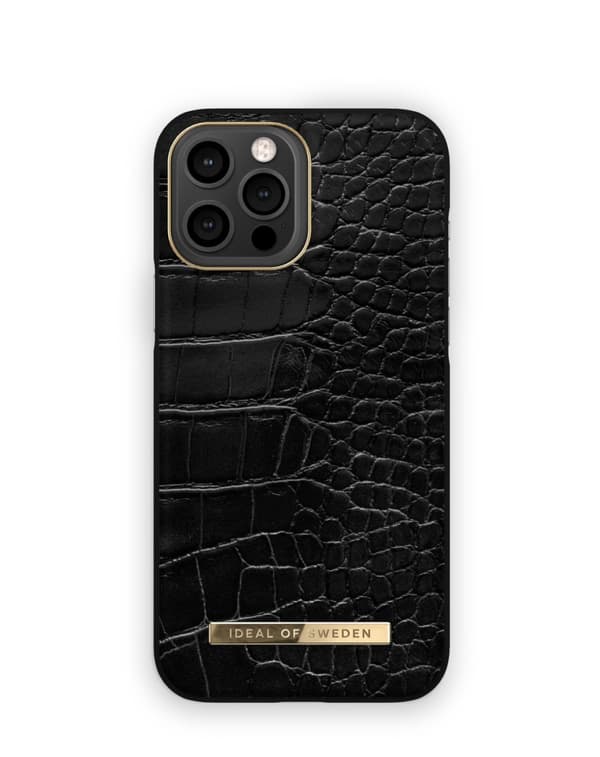 Atelier Case iPhone 12 Pro Max / 13 Pro Max Neo Noir Croco