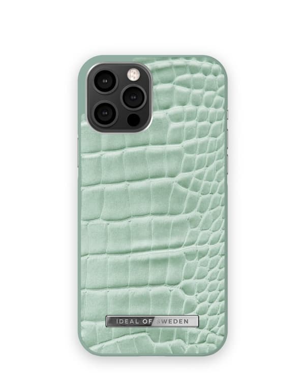 Atelier Case iPhone 12 Pro Max Mint Croco