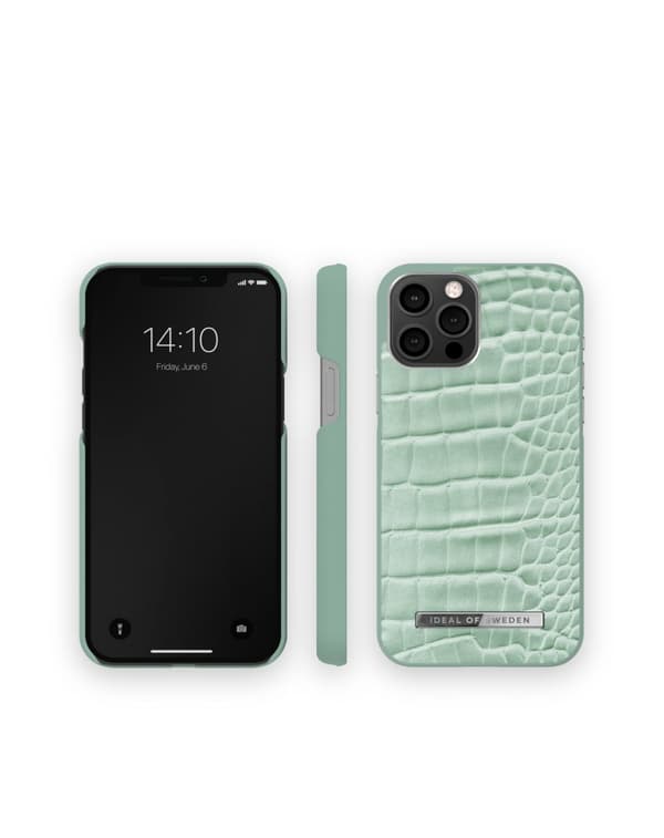 Atelier Case iPhone 12 Pro Max Mint Croco