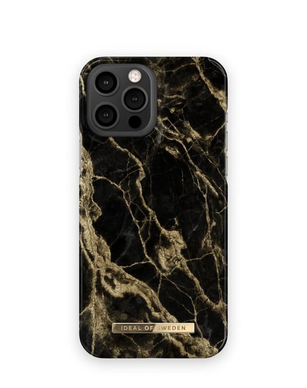 Printed Case iPhone 12 Pro Max / 13 Pro Max Golden Smoke Marble