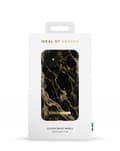 Miniatyrbild 8 av 10: Printed Case iPhone 11 / XR Golden Smoke Marble