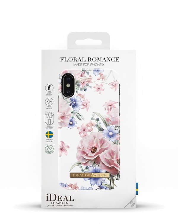 Printed Case iPhone X Floral Romance