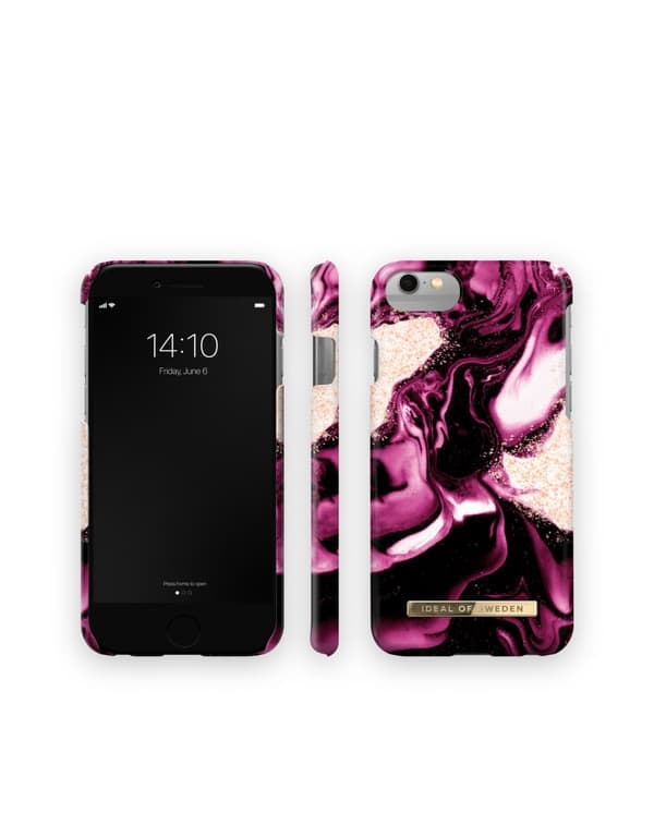 Printed Case iPhone 8 / 7 / 6 / 6S / SE Golden Ruby