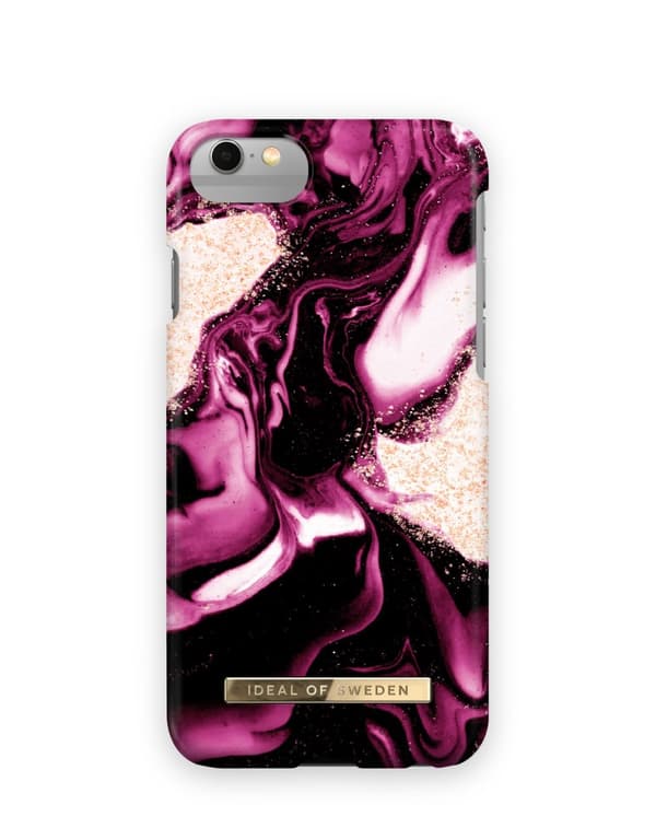 Printed Case iPhone 8 / 7 / 6 / 6S / SE Golden Ruby