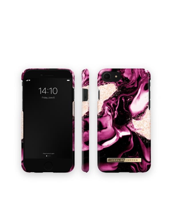 Printed Case iPhone 8 / 7 / 6 / 6S / SE Golden Ruby
