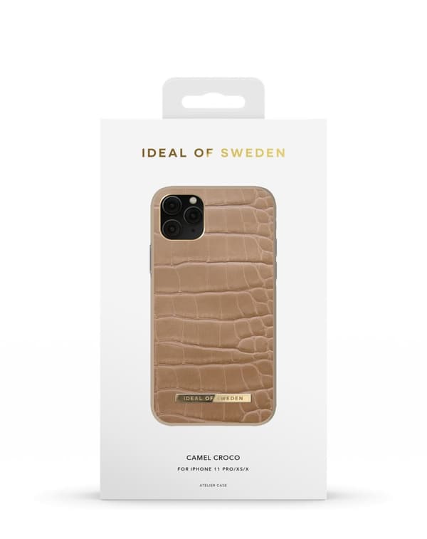 Atelier Case iPhone 11 Pro / XS / X Camel Croco