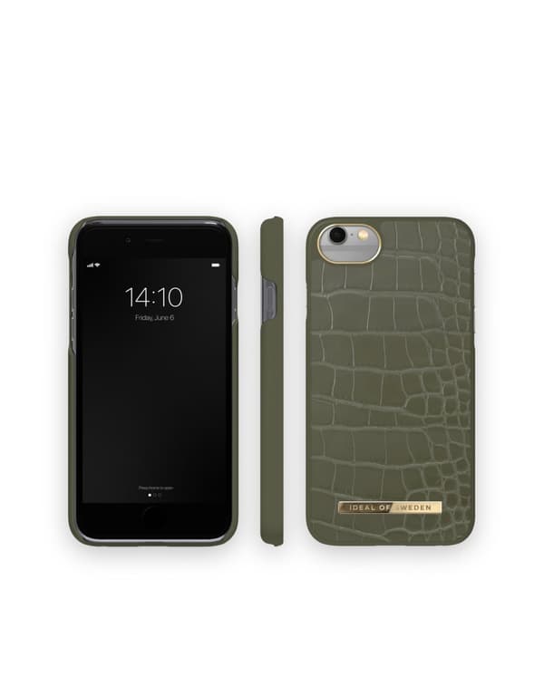 Atelier Case iPhone 8 / 7 / 6 / 6S / SE Khaki Croco