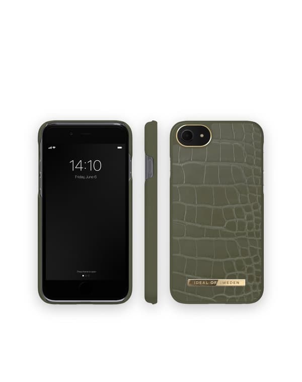 Atelier Case iPhone 8 / 7 / 6 / 6S / SE Khaki Croco