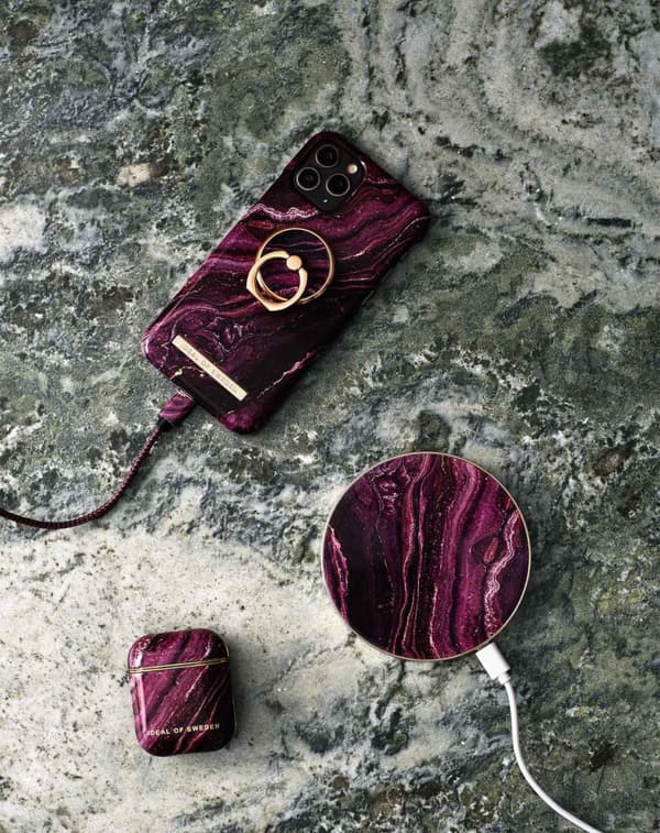 Printed Case iPhone 11 Pro / XS / X Golden Plum