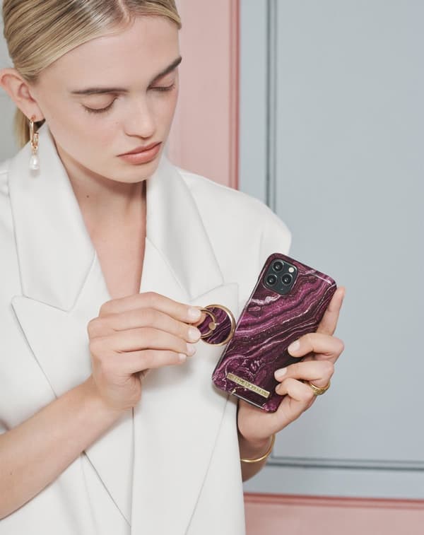 Printed Case iPhone 11 Pro / XS / X Golden Plum