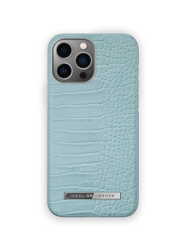 Atelier Case iPhone 12 Pro Max / 13 Pro Max Soft Blue Croco