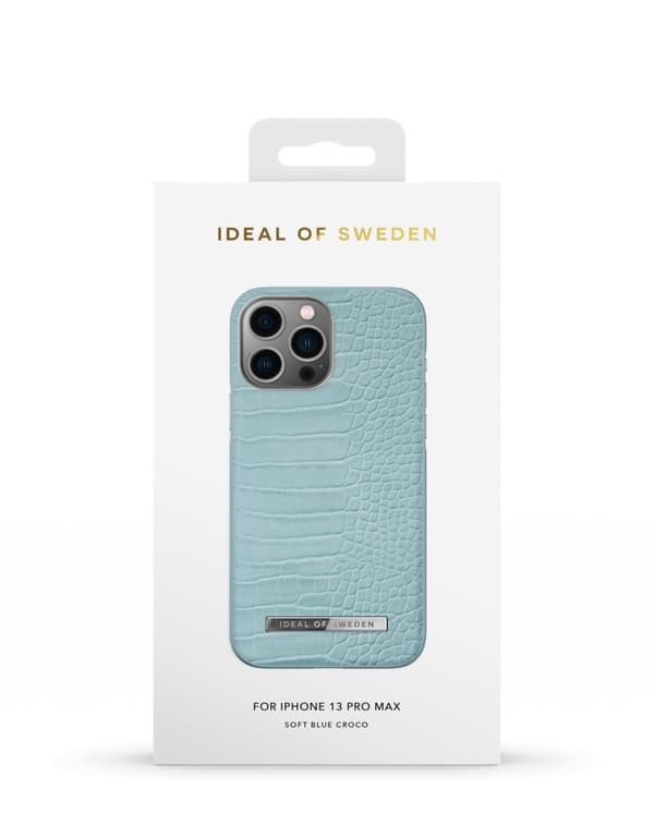 Atelier Case iPhone 12 Pro Max / 13 Pro Max Soft Blue Croco