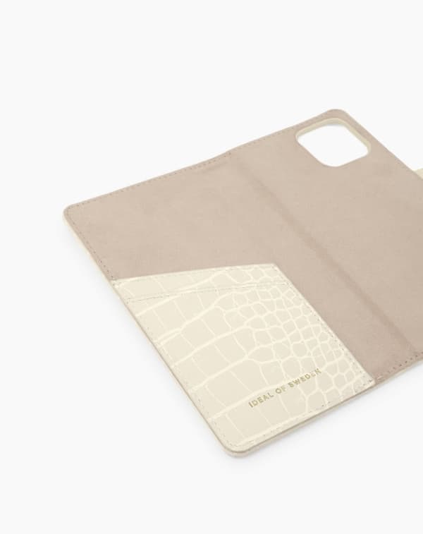 Cora Phone Wallet Galaxy S21 Plus Beige Croco
