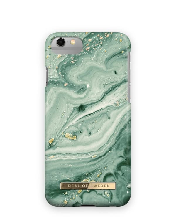 Printed Case iPhone 8 / 7 / 6 / 6S / SE Mint Swirl Marble