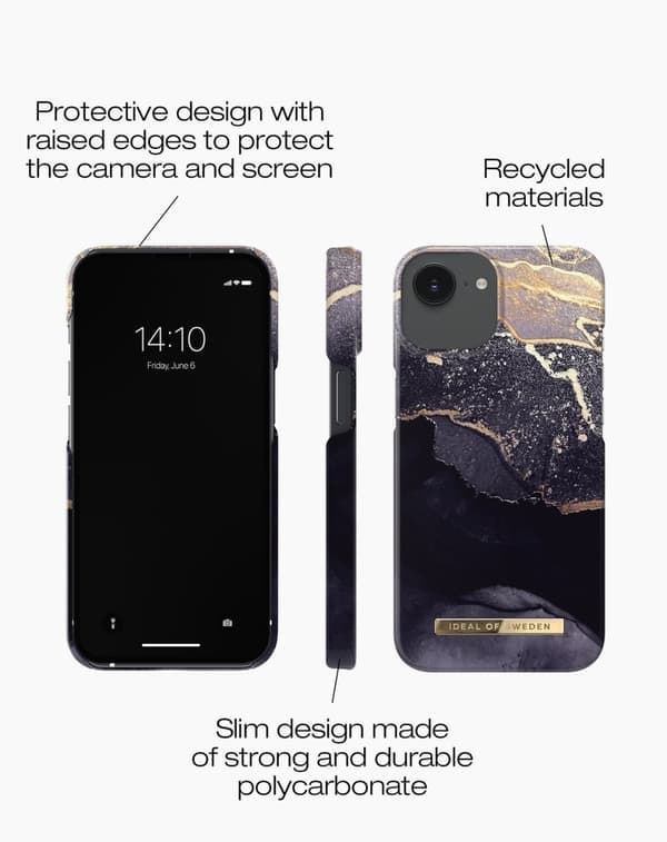 Printed Case iPhone 13 / 14 / 16e Golden Twilight