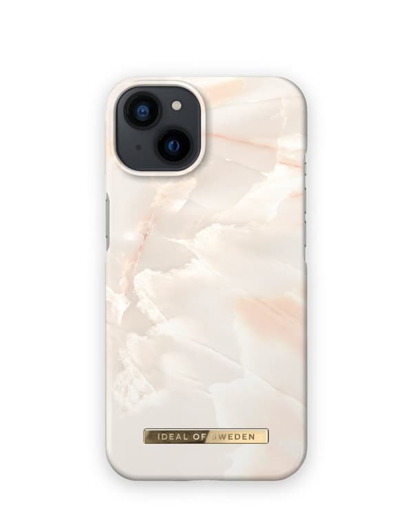 Printed Case iPhone 13 / 14 / 16e Rose Pearl Marble