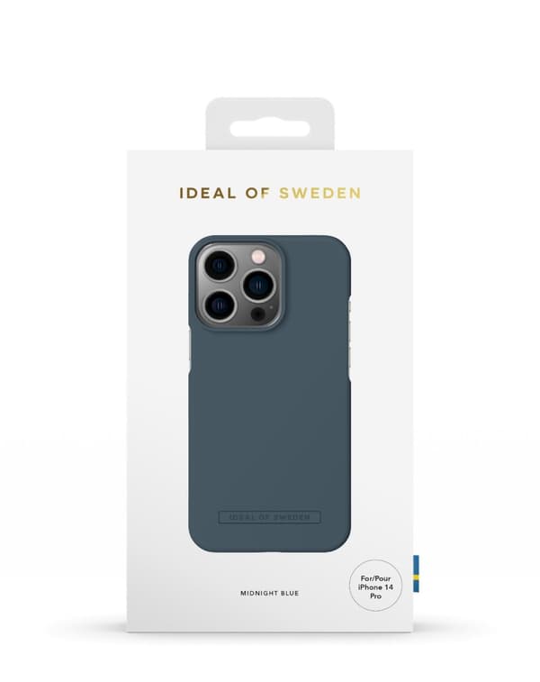 Seamless Case iPhone 14 Pro Midnight Blue