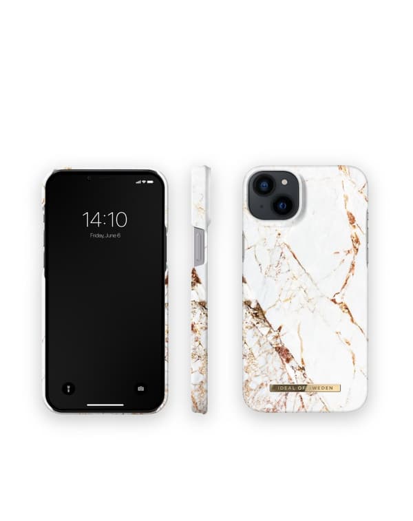 Printed Case iPhone 14 Plus Carrara Gold