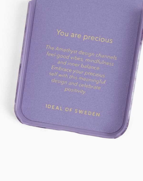 Printed Case iPhone 13 Pro Amethyst