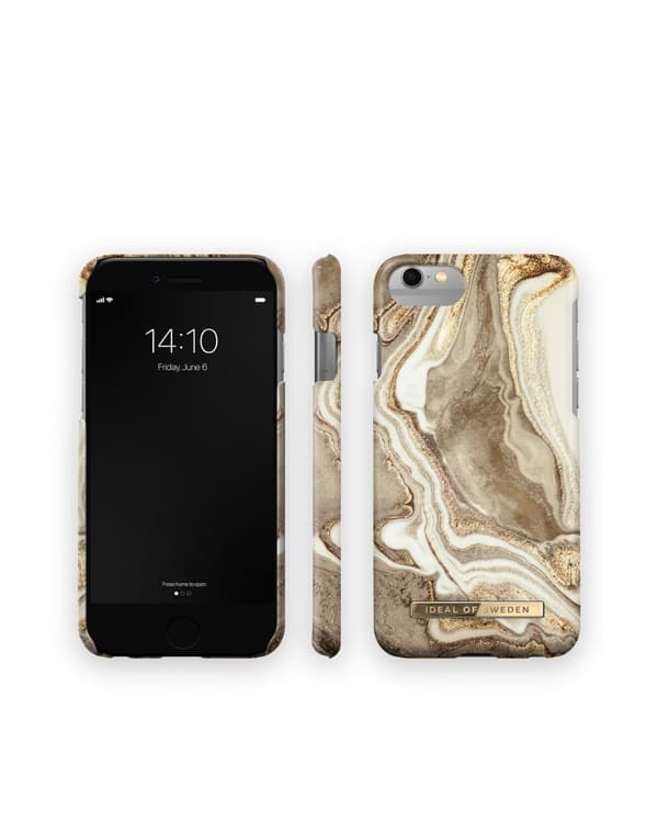 Printed Case iPhone 8 / 7 / 6 / 6S / SE Golden Sand Marble