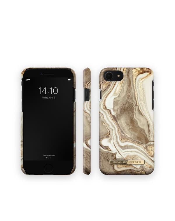 Printed Case iPhone 8 / 7 / 6 / 6S / SE Golden Sand Marble
