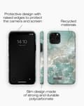 Pikkukuva 8 / 9: Printed Case iPhone 11 Pro / XS / X Azura Marble