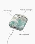 Miniatyrbild 7 av 8: Fashion AirPods Case Azura Marble