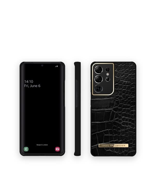 Atelier Case Galaxy S21 Ultra Neo Noir Croco