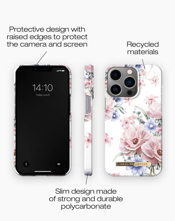 Printed Case iPhone 14 Pro Floral Romance