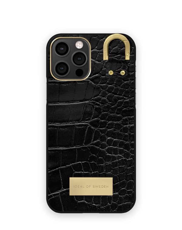 Atelier Case iPhone 12 / 12 Pro Black Croco