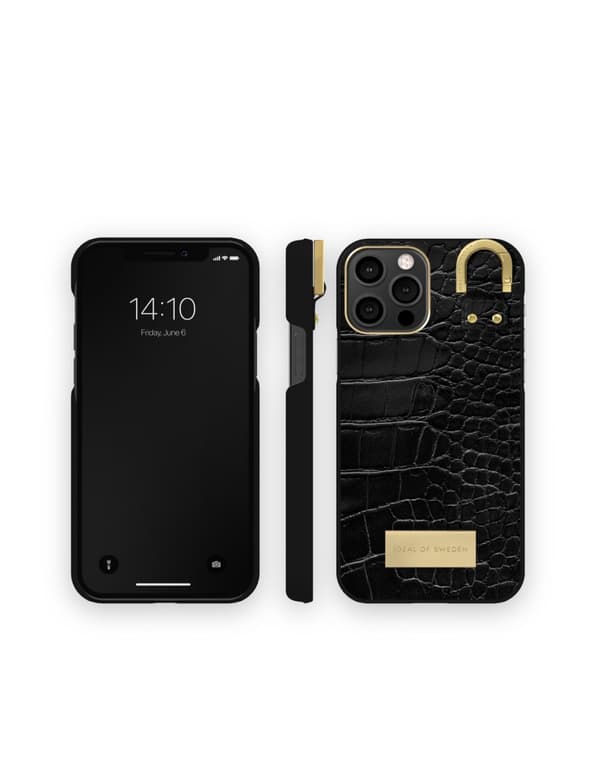 Atelier Case iPhone 12 / 12 Pro Black Croco