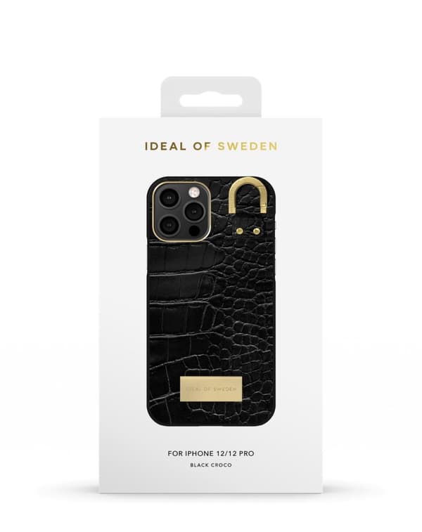 Atelier Case iPhone 12 / 12 Pro Black Croco