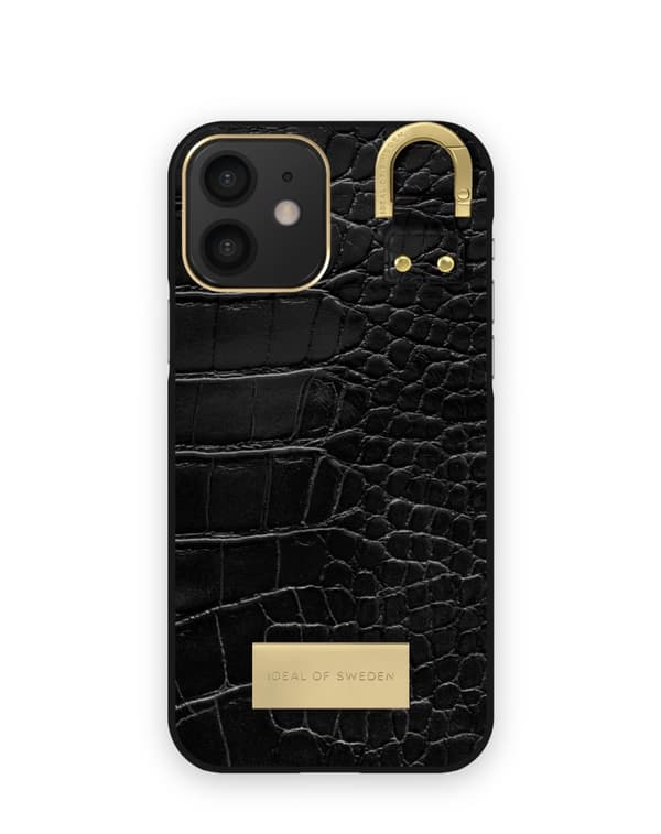 Atelier Case iPhone 12 / 12 Pro Black Croco