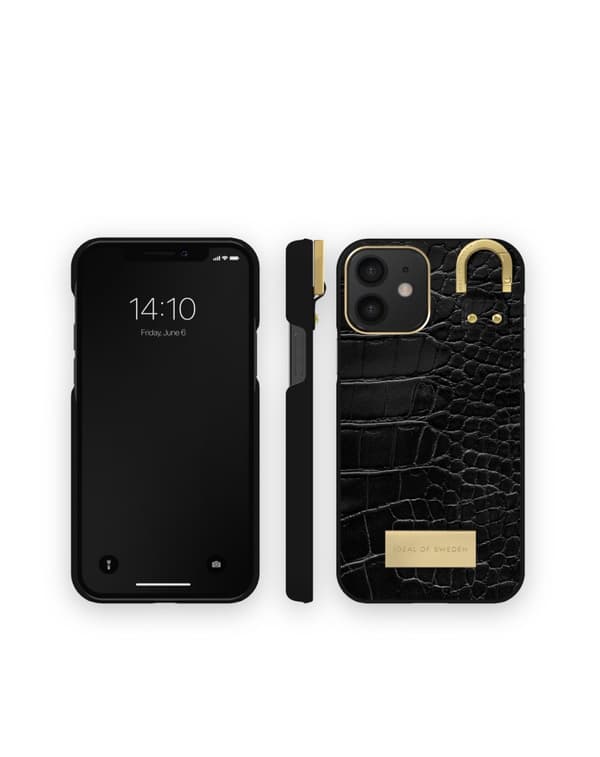 Atelier Case iPhone 12 / 12 Pro Black Croco